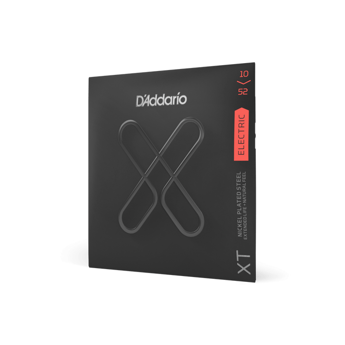 D'Addario 10-52 Light Top/Heavy Bottom Coated Electric Guitar Strings