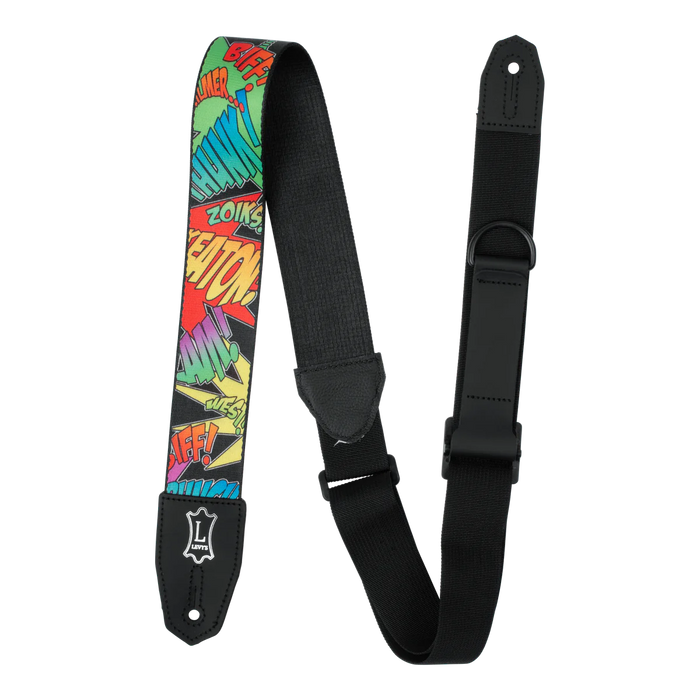 Levy's Poly Right Height Series, Comic Book Onomatopoeia