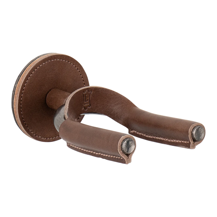 Levy's Forged Hangers, Smoke with Brown Leather