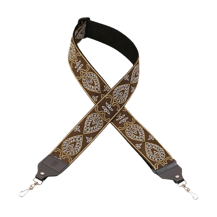 Levy's Banjo Hootenanny Series 2" Wide Jacquard Banjo Strap, No. 24