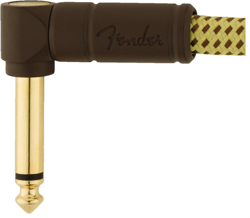Fender Deluxe Series Instrument Cables - Tweed 6''