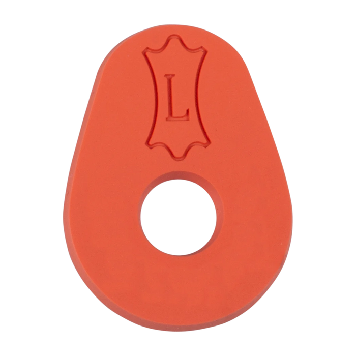 Levy's Ring Block 2 Pair of Rubber Guitar Strap Blocks, Orange