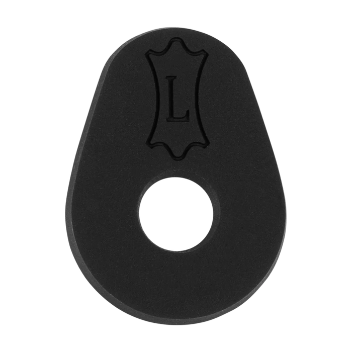 Levy's Ring Block 2 Pair of Rubber Guitar Strap Blocks, Black