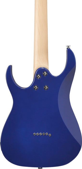 Ibanez GRGM21M GIO RG miKro Short Scale Electric Guitar - Blue Burst