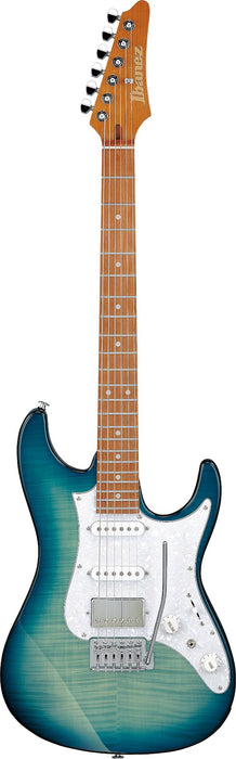 Ibanez AZ22S1FTXB - AZ Standard 6-String Electric Guitar - Transparent Turquoise Burst
