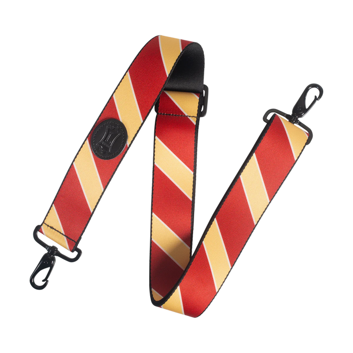 Levy's Case Straps 2 inch Wide Polyester Case Strap, Maroon & Yellow Stripes