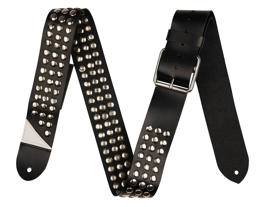 Jackson -  Leather Diag Stud  - Strap