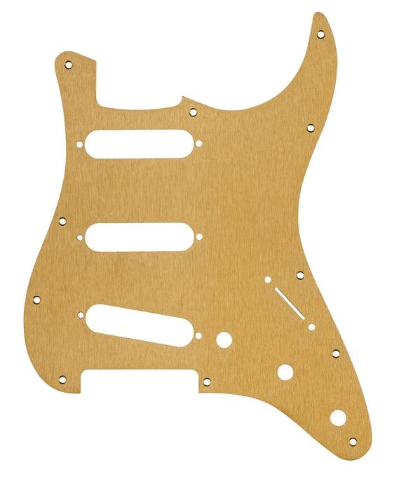 Fender Pickguard Strat Gold Anodized - 11 hole