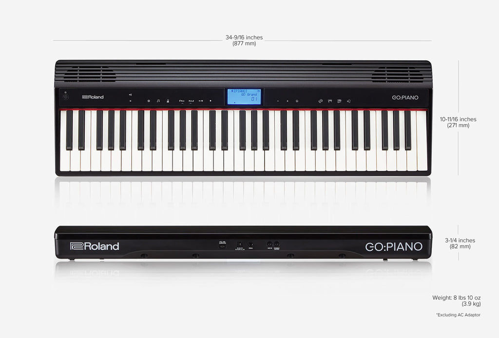 Roland GO:PIANO　GO−61P Roland GO-61P GO:PIANO Portable Keyboard - Demo for Sale in Canada