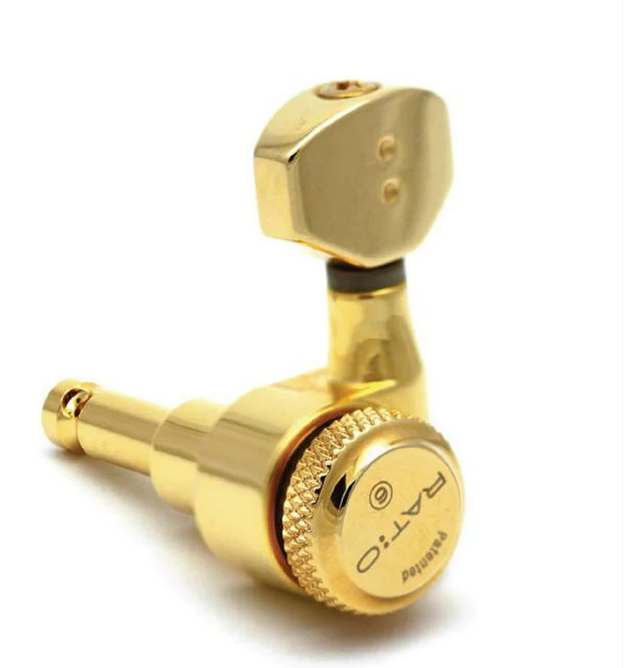 Graph Tech Ratio Locking Tuned Machine Electric Gold Mini Left for Sale ...