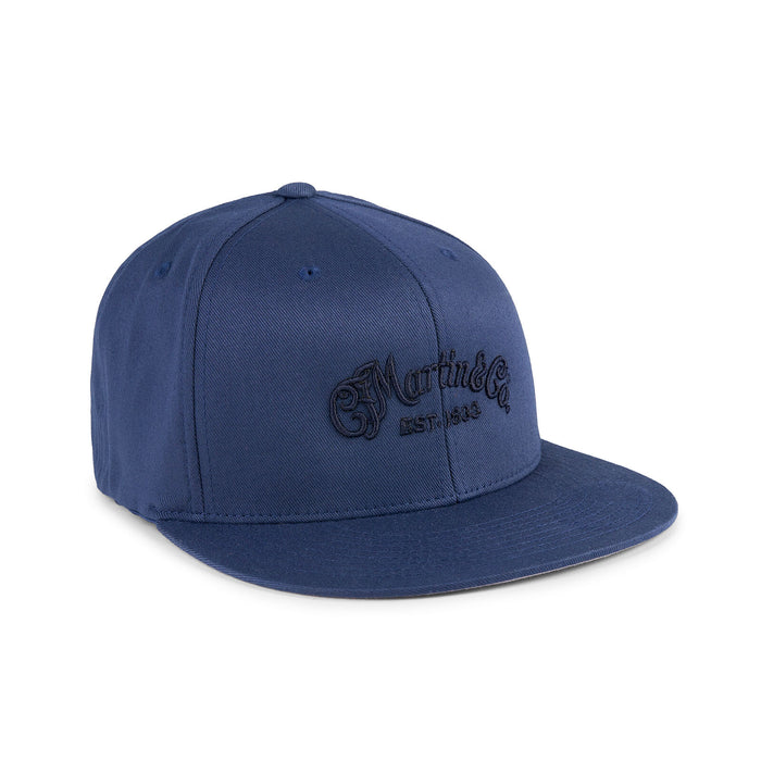 Martin Hat Flat Brim Flex Fit Elemental Blue S/M
