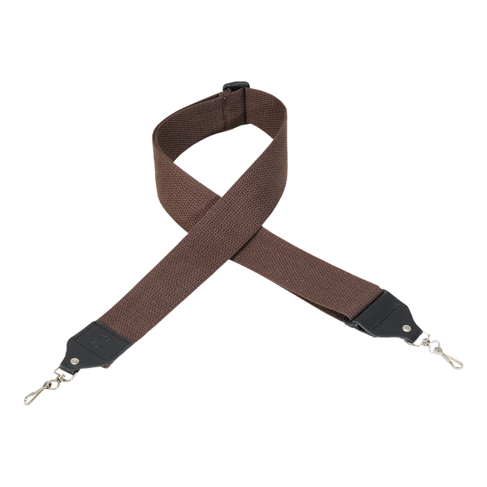 Levy's Banjo Master Series 2" Wide Cotton Banjo Strap, Brown