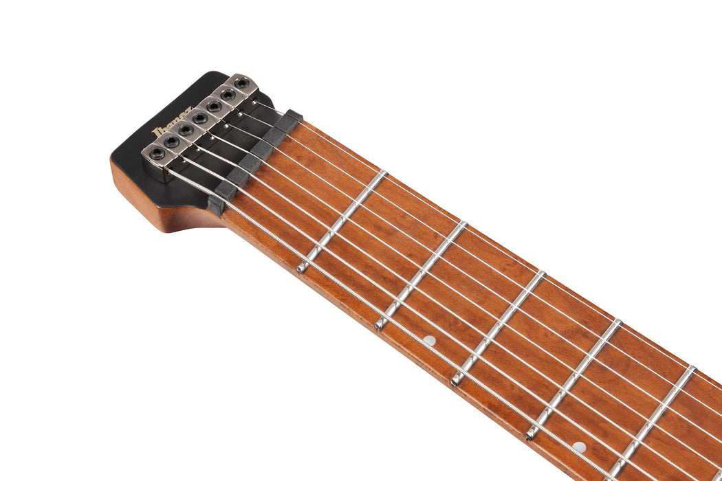 Ibanez QX527PB Q Standard Headless 7-String - Antique Brown Stained
