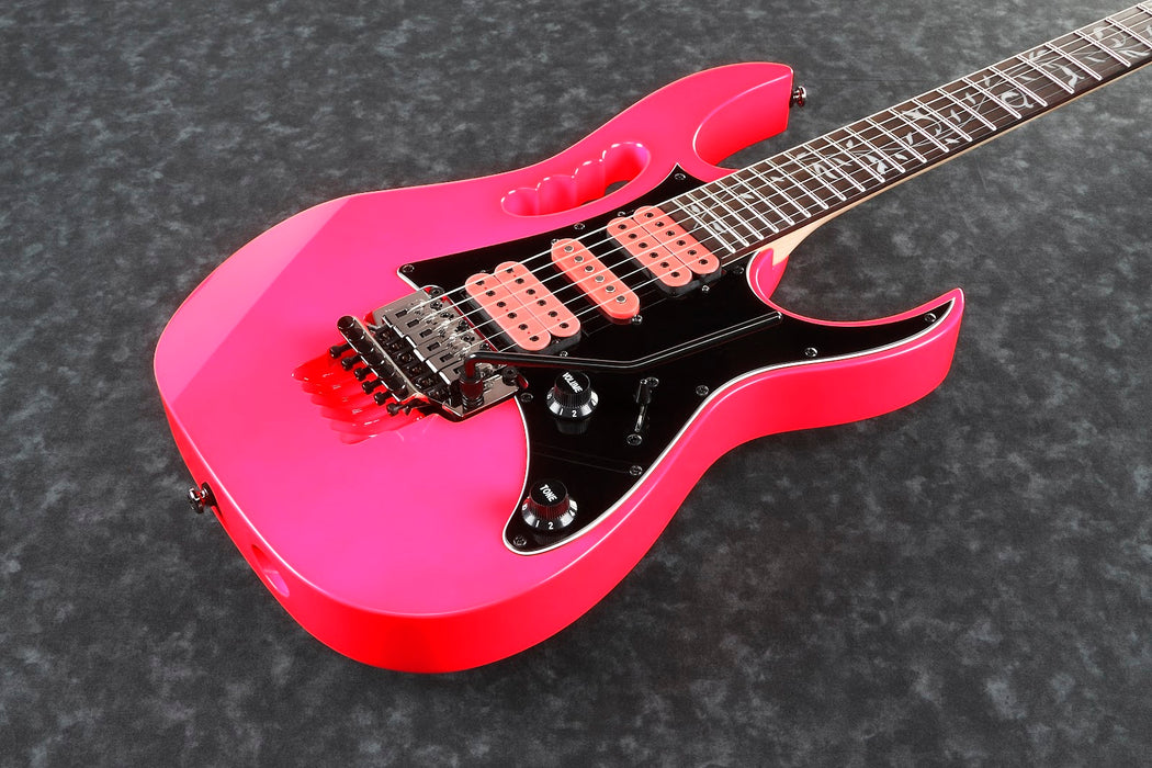 Ibanez JEMJRSPPK Steve Vai Signature Electric Guitar - Pink
