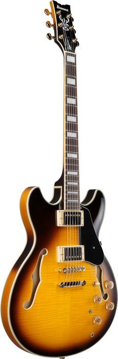Ibanez JSM10EMTTB - John Scofield Signature 6-String Electric Guitar - Two-tone Burst