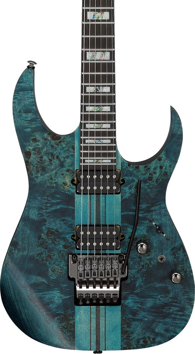 Ibanez RGT1220PBKCOL - RG Premium 6-String Electric Guitar w/ Bag - Cosmic Blue Low Gloss