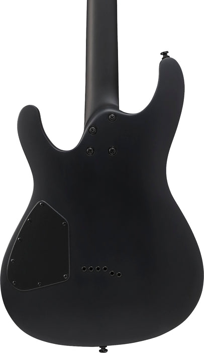 Ibanez S721RBBKF - S Iron Label 6-String Electric Guitar - Black Flat