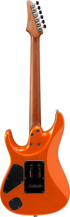 Ibanez AZ2402ROM - AZ Prestige 6-String Electric Guitar w/Case - Roadster Orange Metallic