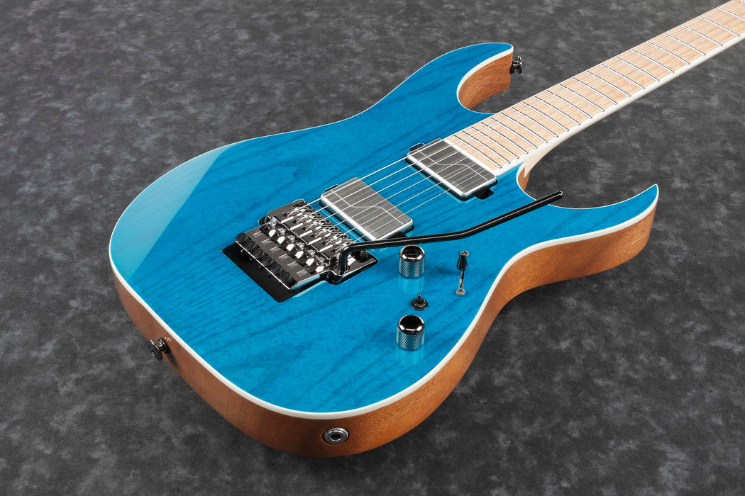 Ibanez RG5120MFCN - RG Prestige 6-String Electric Guitar w/Case - Frozen Ocean