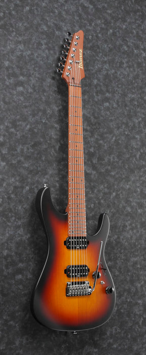 Ibanez AZ24027TFF - AZ Prestige 7-String Electric Guitar w/Case  - Tri Fade Burst Flat