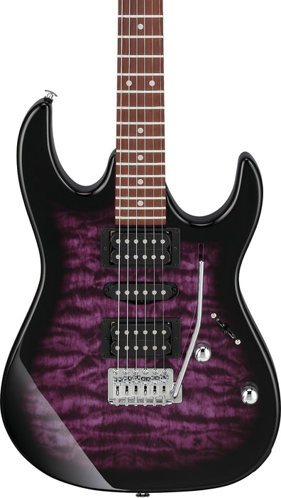 Ibanez GRX70QA GIO Electric - Transparent Violet Sunburst