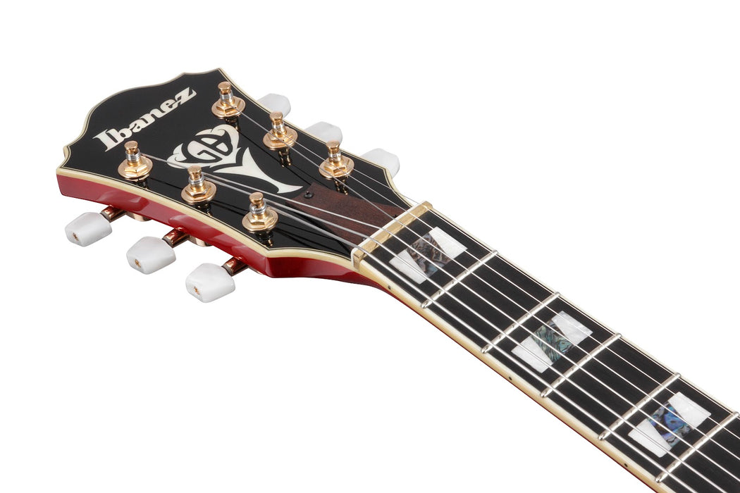 Ibanez GB10SEFMSRR - George Benson Signature 6-String Electric Guitar - Sapphire Red