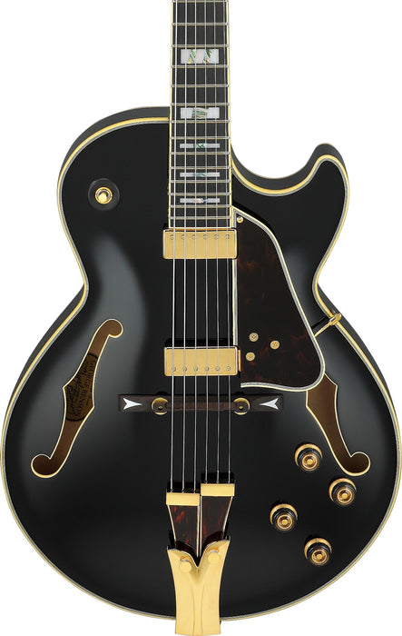 Ibanez GB10BK - George Benson Signature 6-String Electric Guitar w/Case - Black