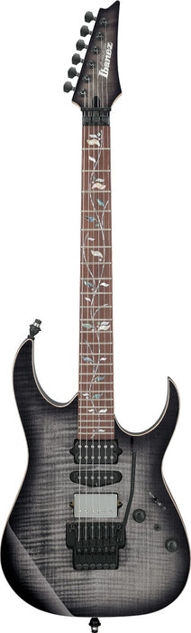 Ibanez RG8870BRE - RG j.custom Axe Desing Lab 6-String Electric Guitar w/Case - Black Rutile