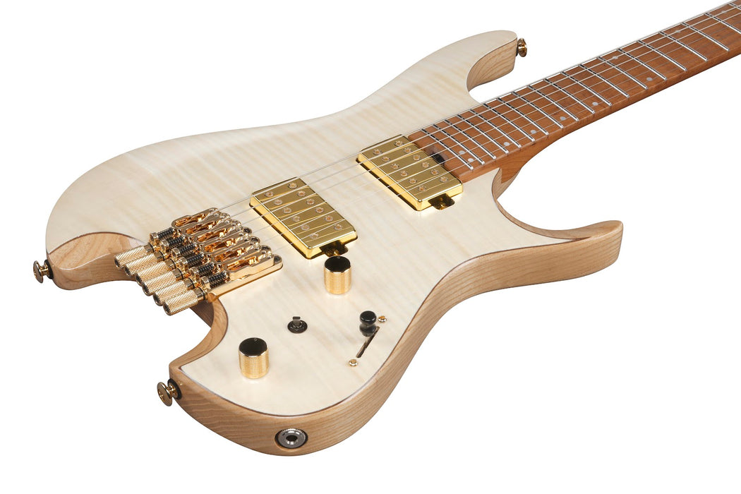 Ibanez Q52FMGNTL - Q Standard 6-String Electric Guitar w/ Bag - Natural Low Gloss