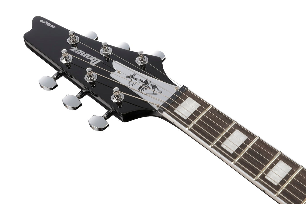 Ibanez PSM10BK - Paul Stanley Signature 6-String Electric Guitar - Black