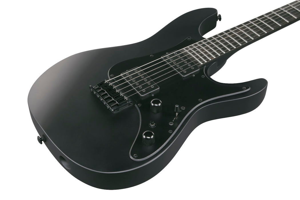 Ibanez AZ41B1BKF - AZ Iron Label 6-String Electric Guitar - Black Flat