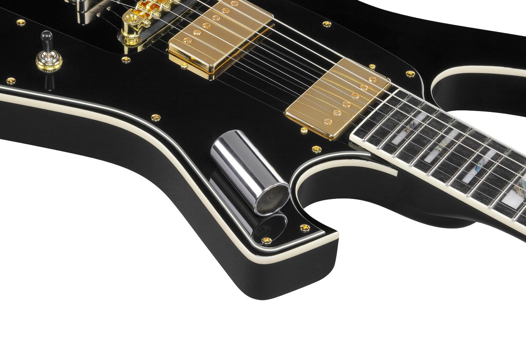Ibanez FRM350BK - Paul Gilbert Signature 6-String Electric Guitar w/Bag - Black