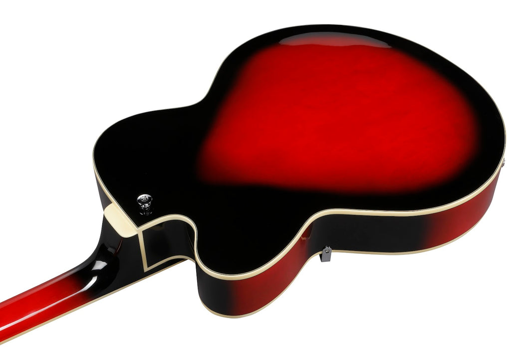 Ibanez AF75TRS - AF Artcore 6-String Electric Guitar  - Transparent Red Sunburst