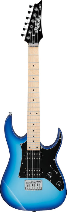 Ibanez GRGM21M GIO RG miKro Short Scale Electric Guitar - Blue Burst
