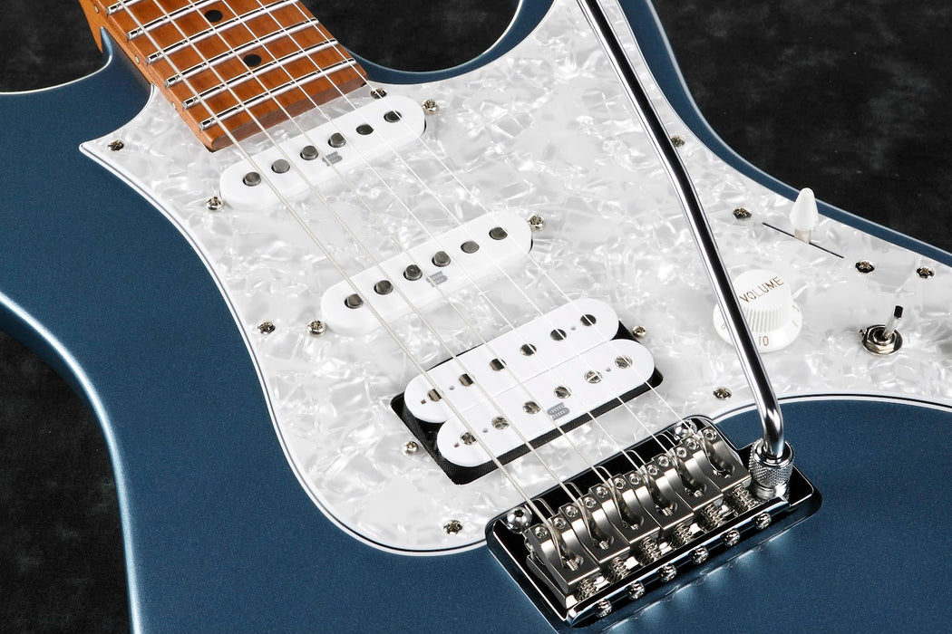 Ibanez AZ2204ICM - AZ Prestige 6-String Electric Guitar w/Case - Ice Blue Metallic
