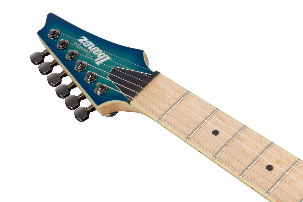 Ibanez RG652AHMFXNGB - RG Prestige 6-String Electric Guitar w/Case - Nebula Green Burst