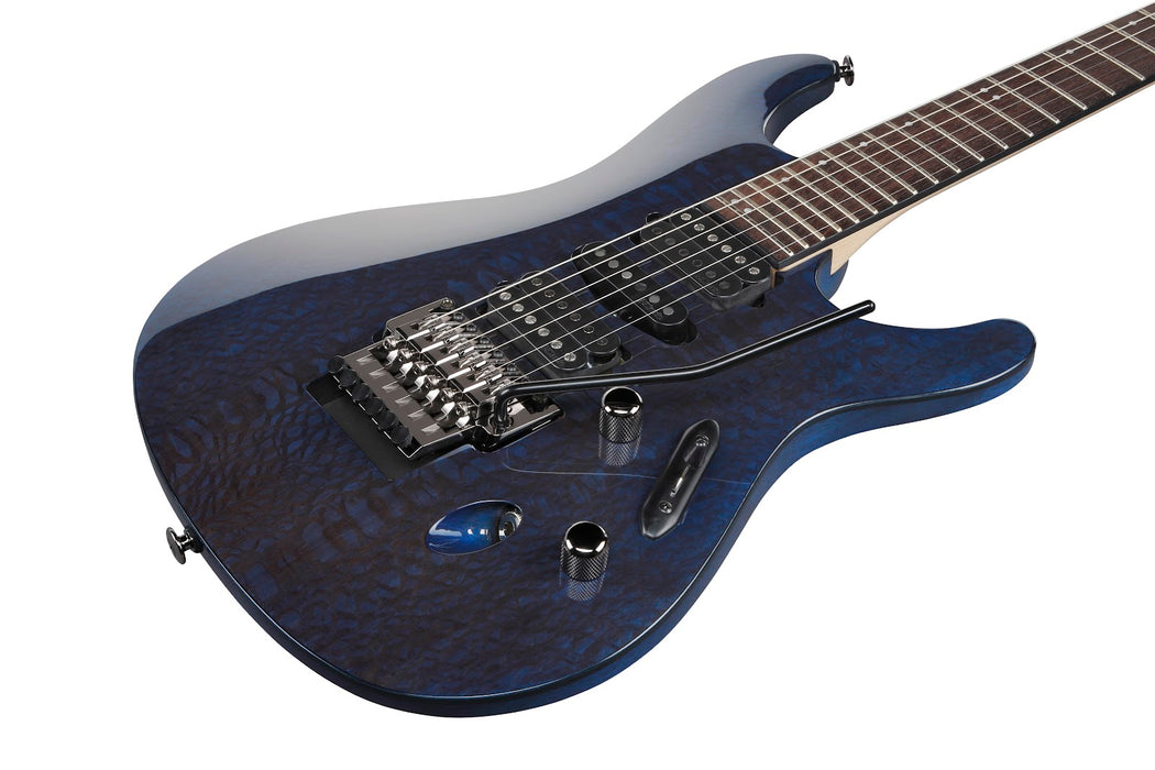 Ibanez S6670SKDUB - S Prestige 6-String Electric Guitar w/Case - Dark Ultramarine Blue