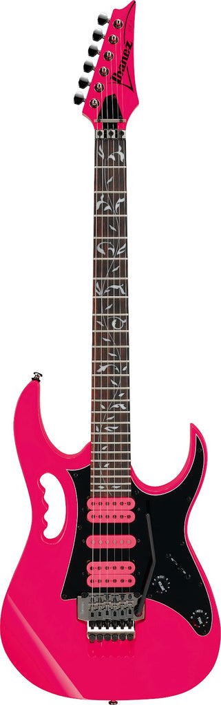 Ibanez JEMJRSPPK Steve Vai Signature Electric Guitar - Pink for