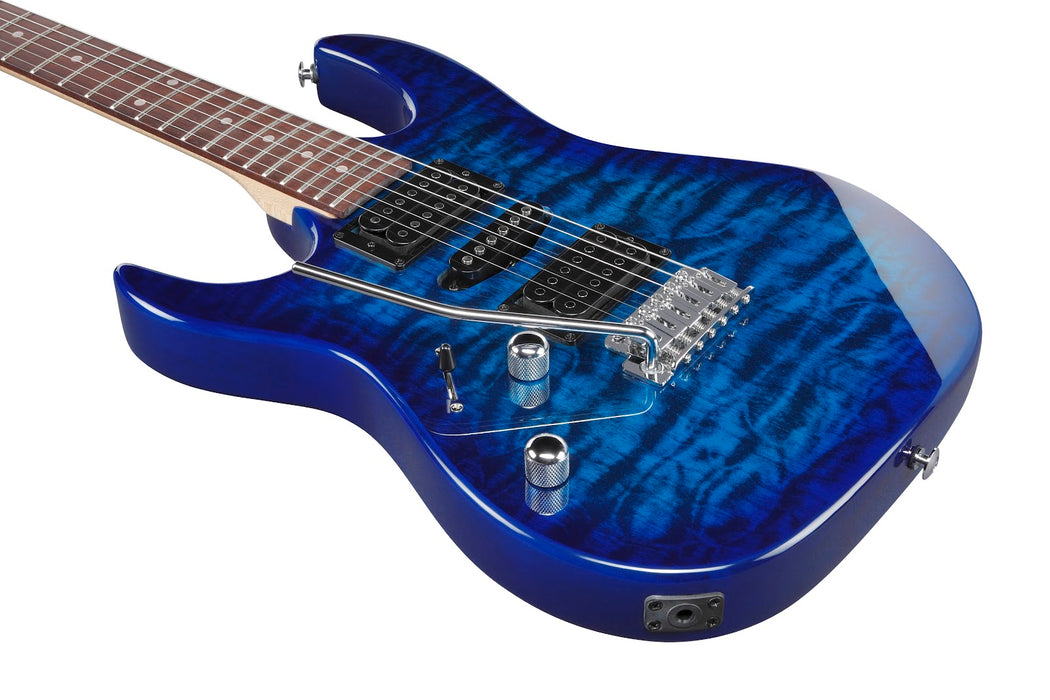 Ibanez GIO Electric Left Handed - Transparent Blue Burst