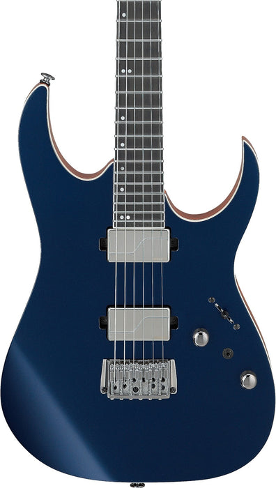 Ibanez RG5121RDBF - RG Prestige 6-String Electric Guitar w/Case - Dark Tide Blue Flat