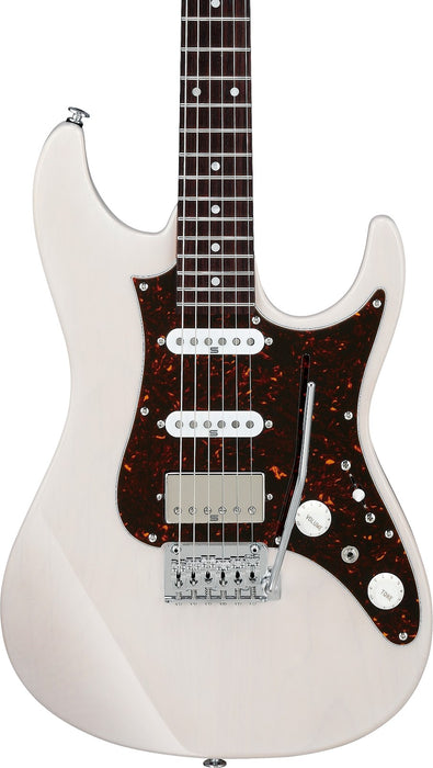 Ibanez AZ2204NAWD - AZ Prestige 6-String Electric Guitar w/Case - Antique White Blonde