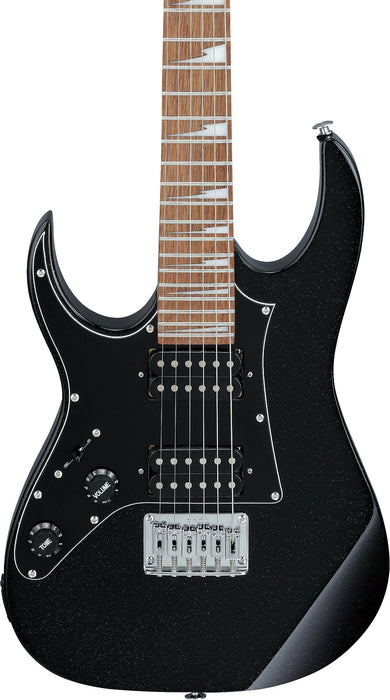 Ibanez GRGM21 Gio RG miKro Left-Handed Short Scale Electric Guitar - Black Night