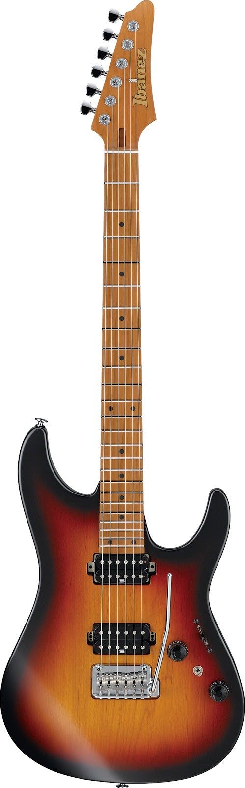 Ibanez AZ2402 Prestige 6-String Electric Guitar w/Case - Tri Fade