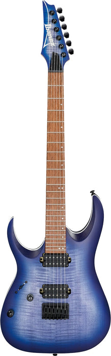 Ibanez RGA42FMLBLF - RGA Standard 6-String Electric Guitar - Blue Lagoon Burst Flat