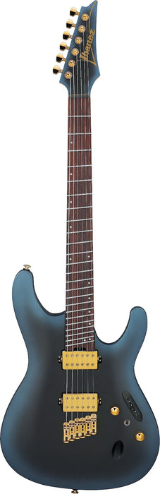 Ibanez SML721MAM - S Axe Design Lab Multi-scale 6-String Electric Guitar - Midnight Arctic Ocean Matte