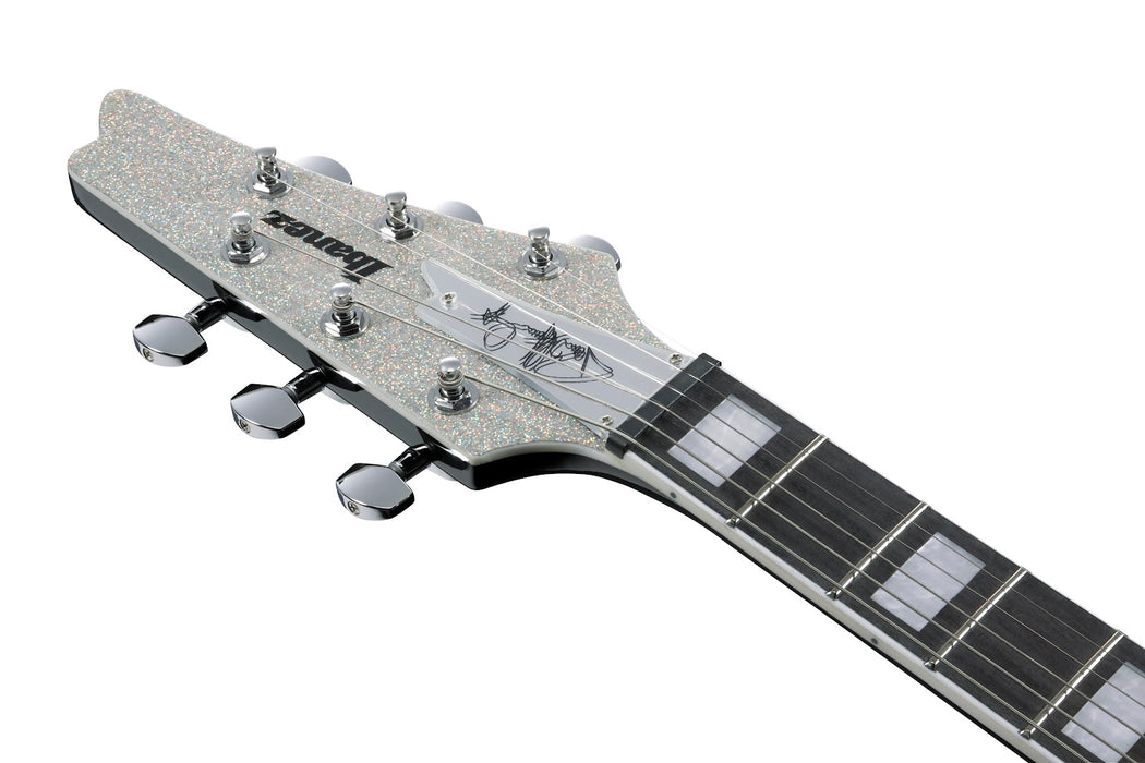 Ibanez PS60SSL - Paul Stanley Signature 6-String Electric Guitar  - Silver Sparkle
