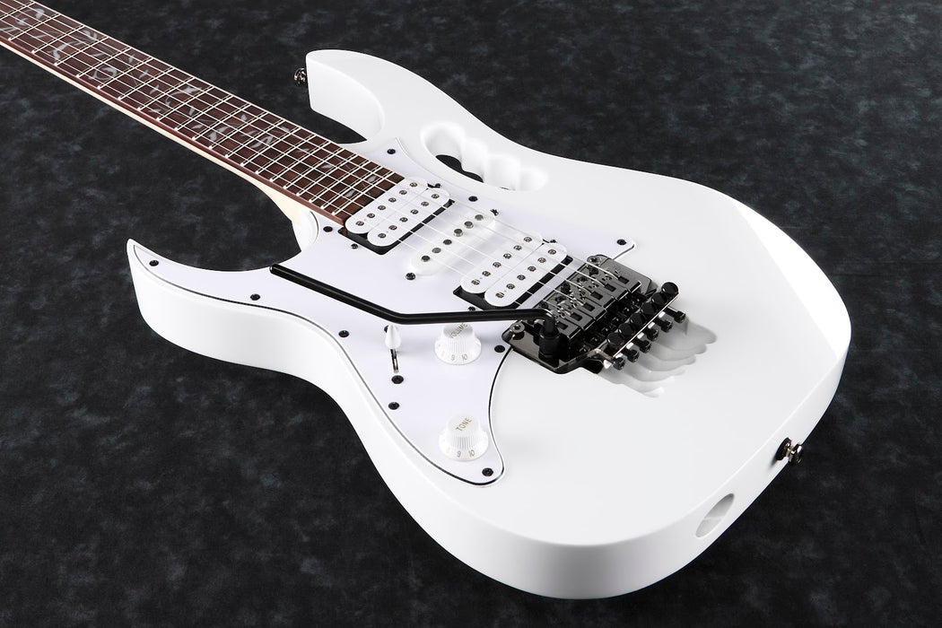 Ibanez JEMJRLWH Steve Vai Signature Left-Handed - White