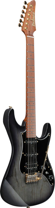 Ibanez AZ2204AGTGB - AZ Prestige 6-String Electric Guitar w/Case - Transparent Gray Burst