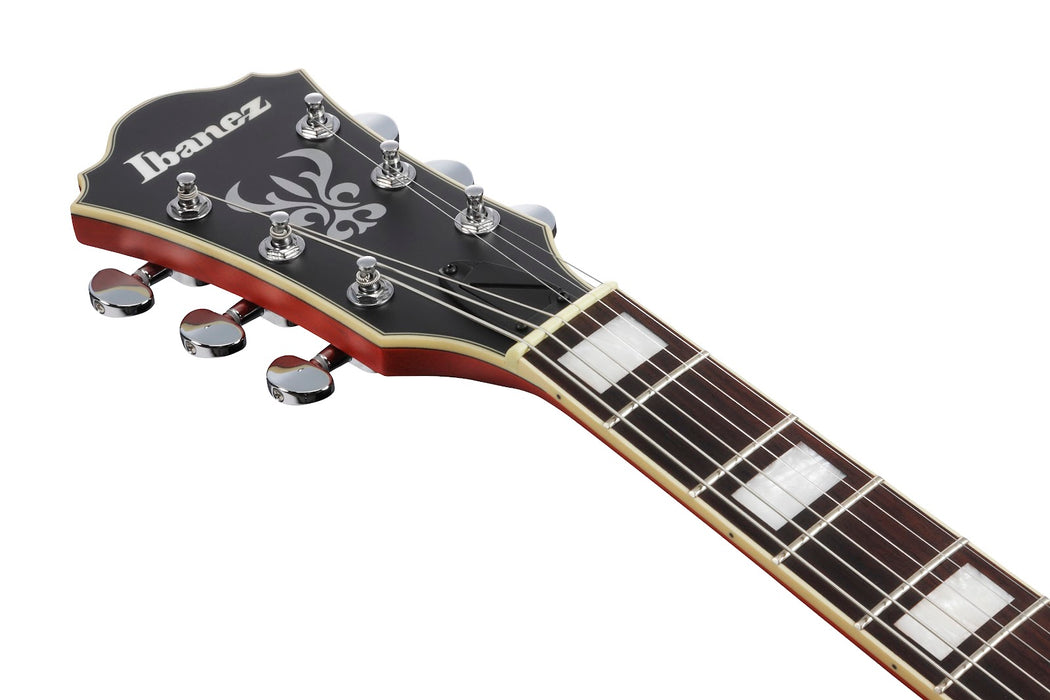 Ibanez AS Artcore Series 6 String RH Hollowbody Guitar - Transparent Tangerine Flat