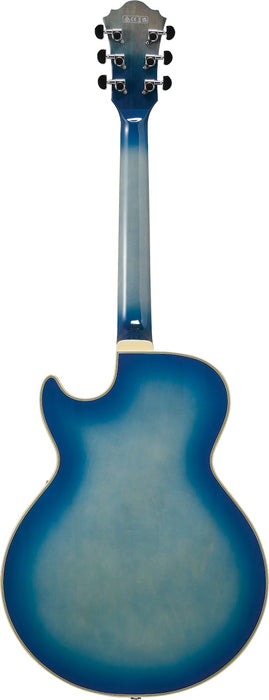 Ibanez GB10EMJBB - George Benson Signature 6-String Hollow Body Electric Guitar - Jet Blue Burst